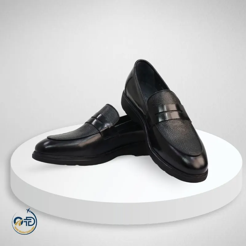 کفش چرم طبیعی مردانه کد 2332 دوتو