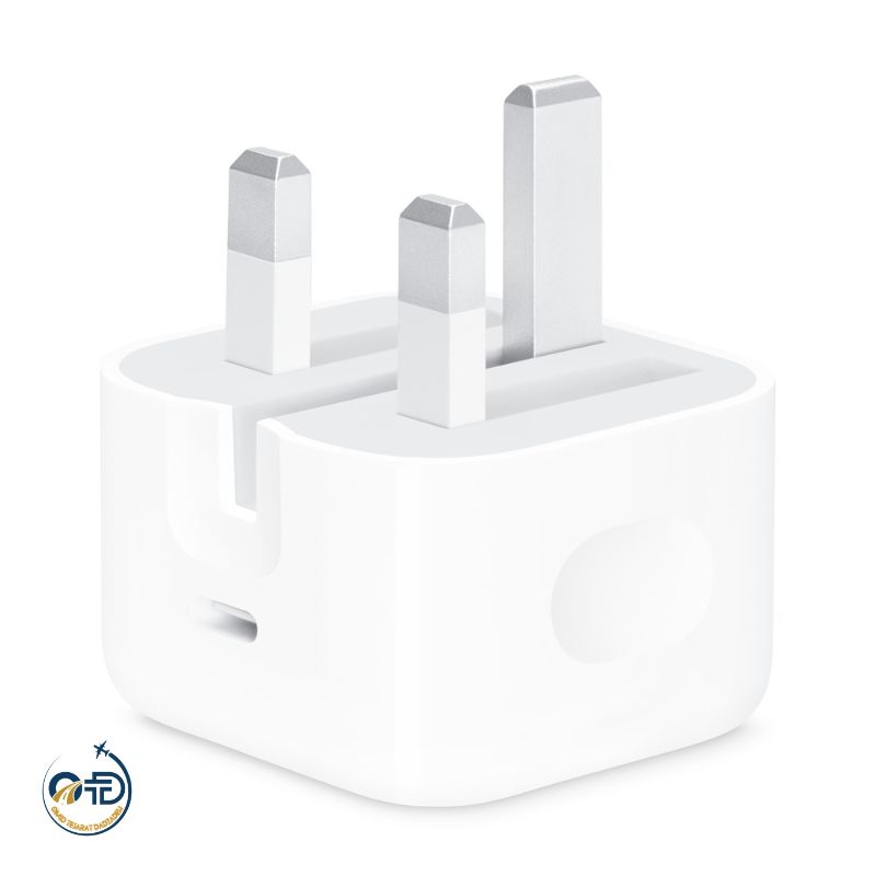 شارژر سریع 20 وات اپل اورجینال با درگاه USB-C و کانکتور سهپین (3Pin)