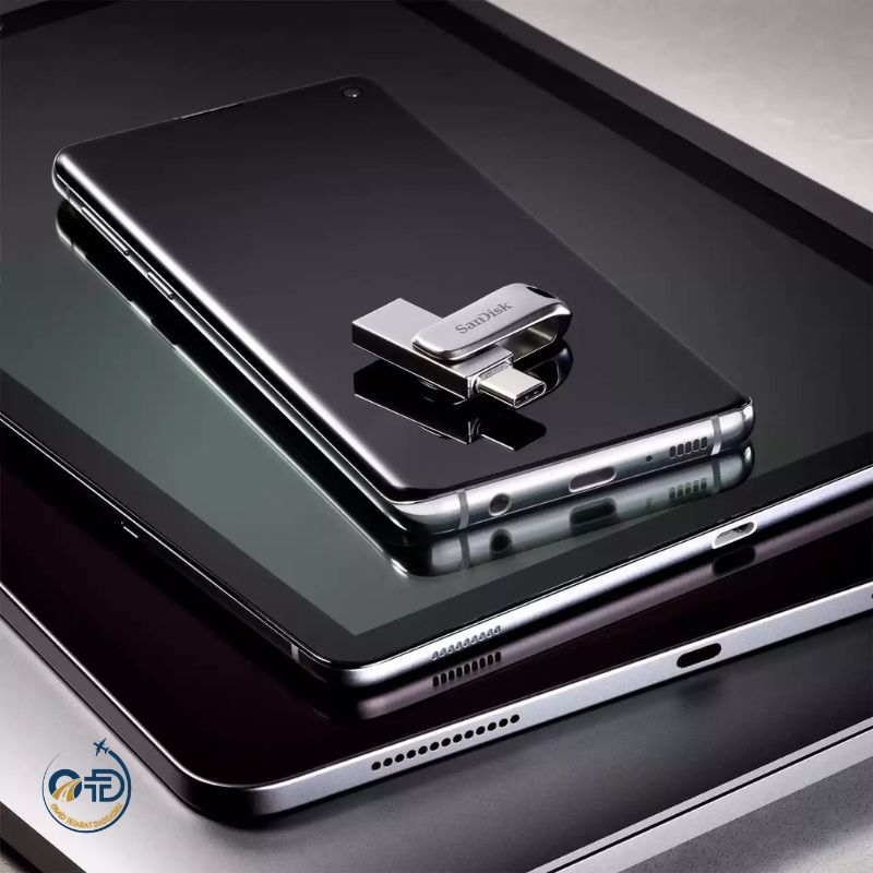 فلش مموری سن دیسک usb 3.2 ضد ضربه و ضد آب