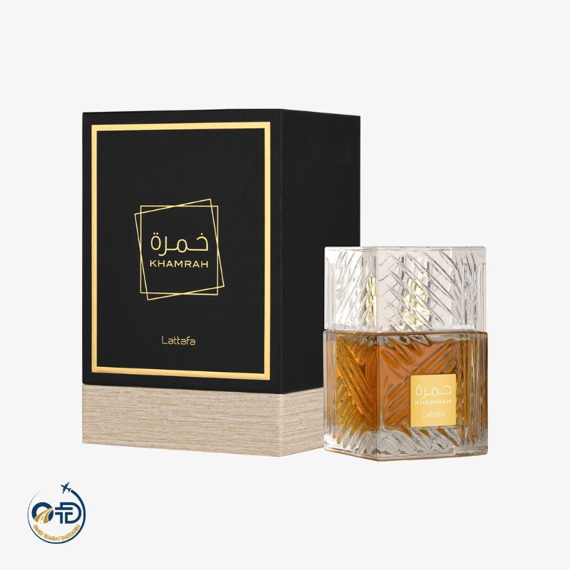 عطر ادو پرفیوم مردانه و زنانه لطافه خمره Lattafa Khamrah حجم 100 میل